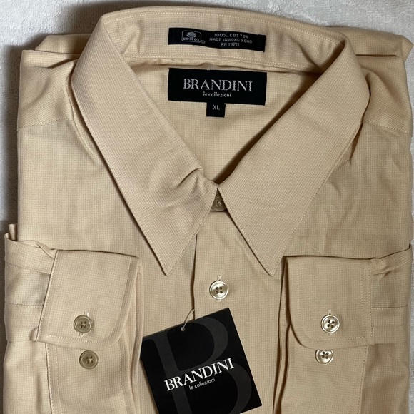 Brandini Long Sleeve Dress Shirt 🔥🎁😃 - Picture 5 of 6